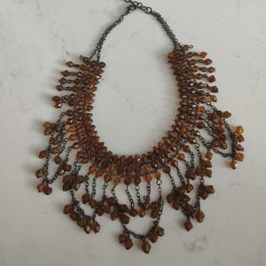 Statement choker necklace
